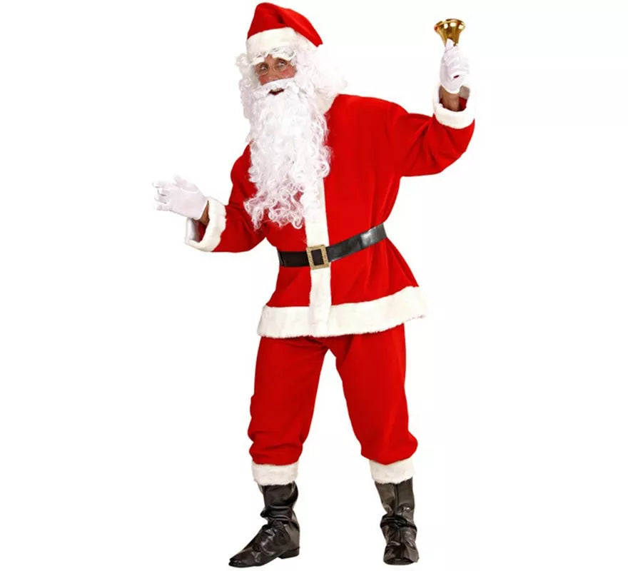Translation missing: pt-PT.Disfraz de Papá Noel Súper Lujo para hombre