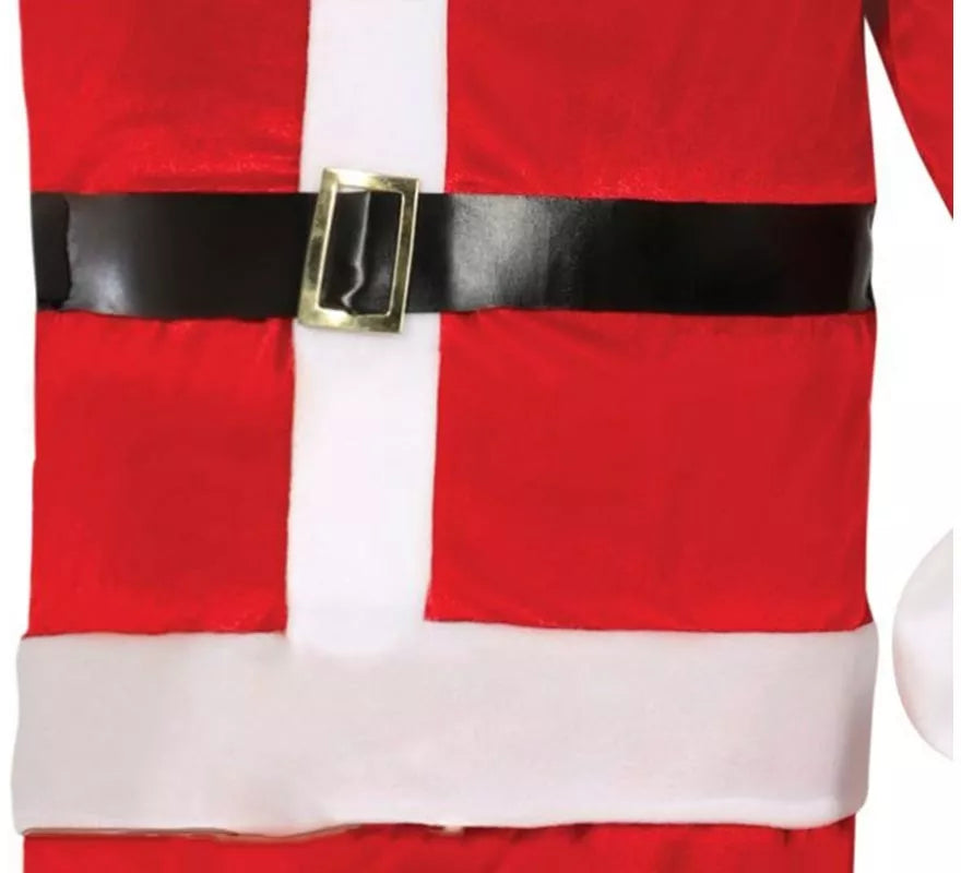 Translation missing: pt-PT.Disfraz de Papá Noel tradicional rojo para hombre