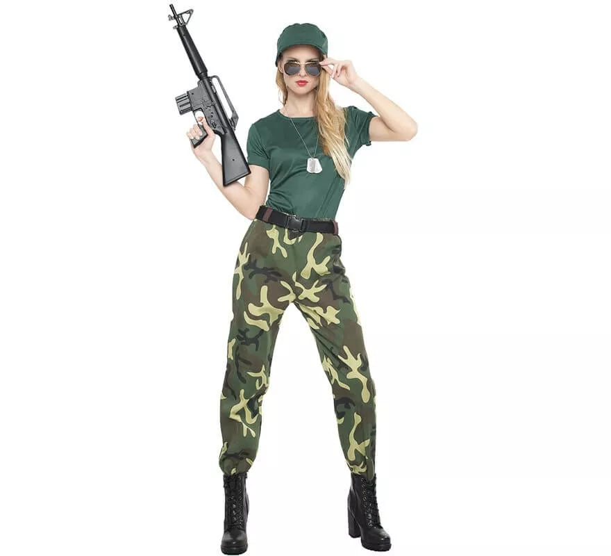 Translation missing: pt-PT.Disfraz de Paramilitar para mujer
