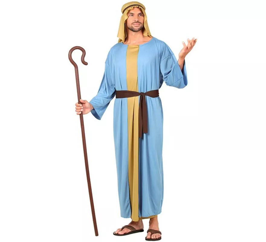 Translation missing: pt-PT.Disfraz de Pastor azul para hombre