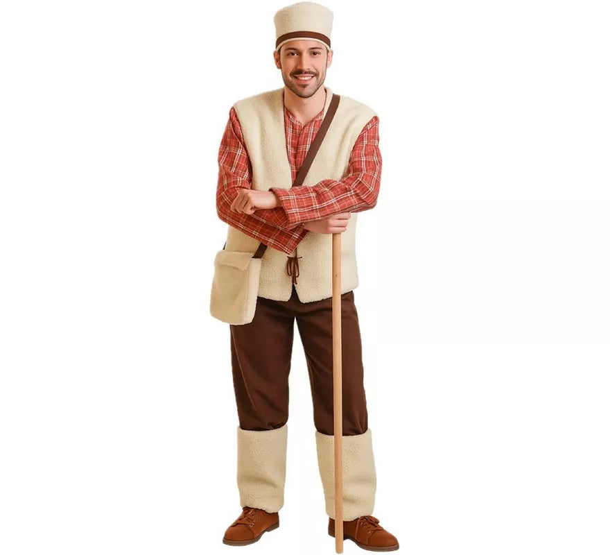 Translation missing: pt-PT.Disfraz de Pastor para Hombre talla Universal M-L