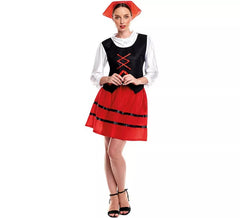 Fato de pastor de aldeia para mulher