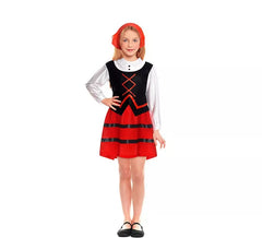 Fato de pastor de aldeia para menina