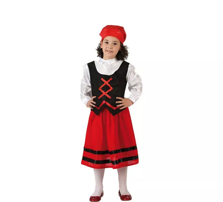 Translation missing: pt-PT.Disfraz de Pastora Roja para niña