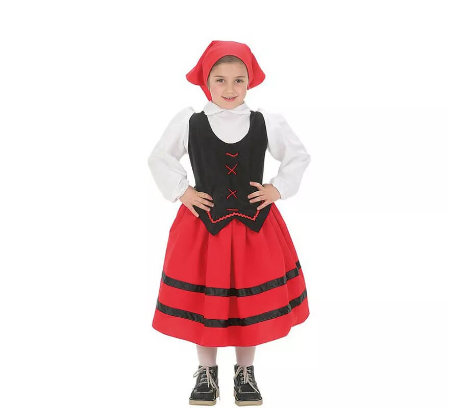 Translation missing: pt-PT.Disfraz de Pastorcilla aldeana para niña
