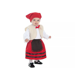 Fato de pastorzinho com colete para bebé