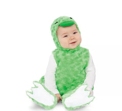 Fato de patinho verde para bebê