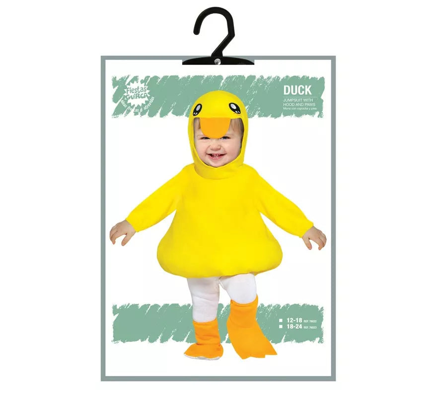 Translation missing: pt-PT.Disfraz de Pato Amarillo para bebé