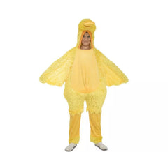 Fato de pato amarelo para crianças