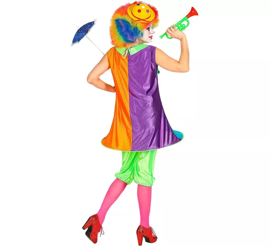 Translation missing: pt-PT.Disfraz de Payasa Colorines para mujer