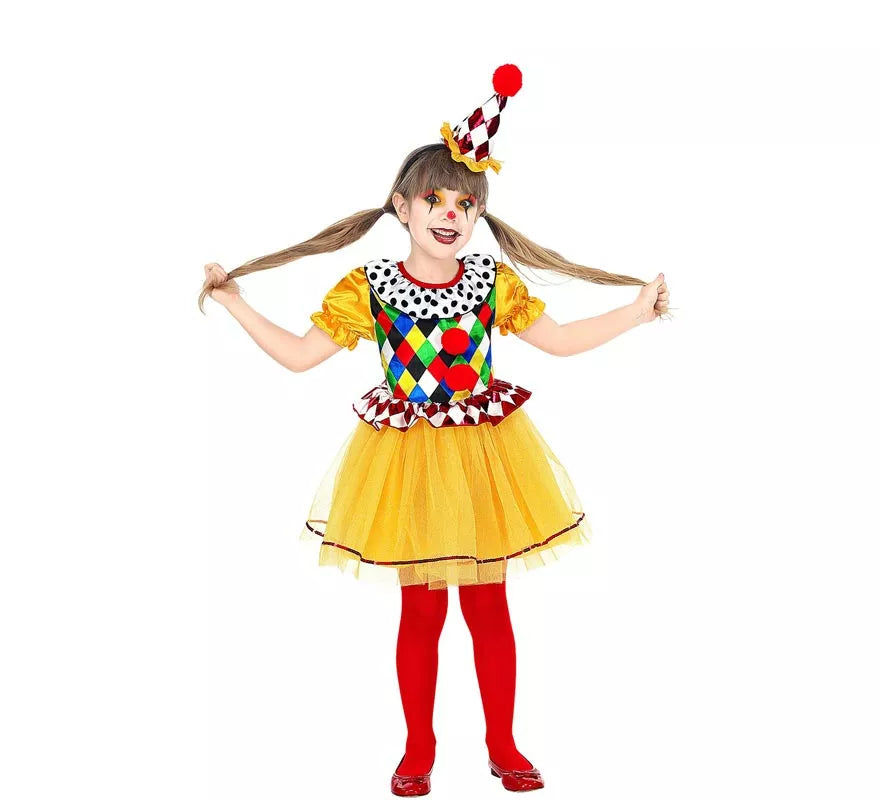 Translation missing: pt-PT.Disfraz de Payasa con tutú para niña y adolescente