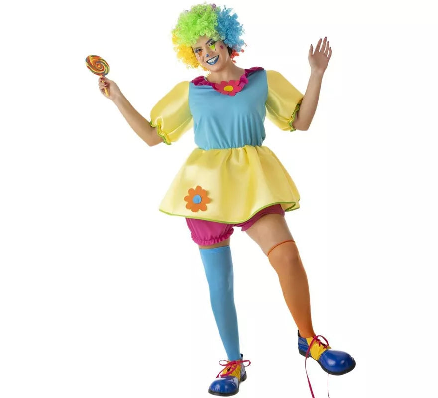 Translation missing: pt-PT.Disfraz de Payasa de Circo para mujer