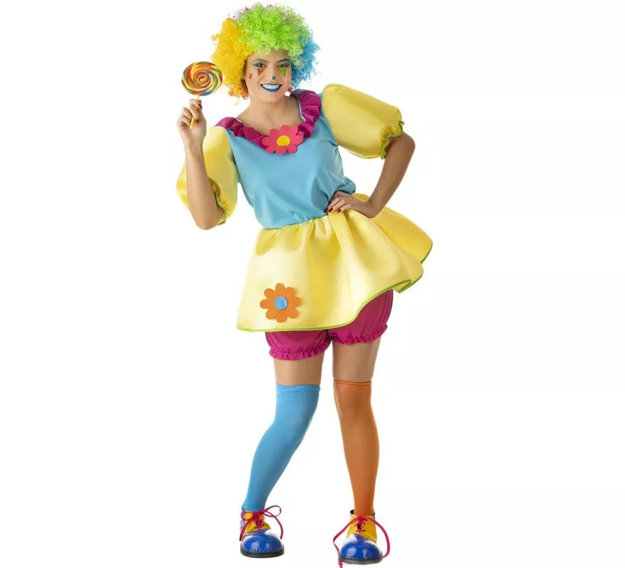 Translation missing: pt-PT.Disfraz de Payasa de Circo para mujer
