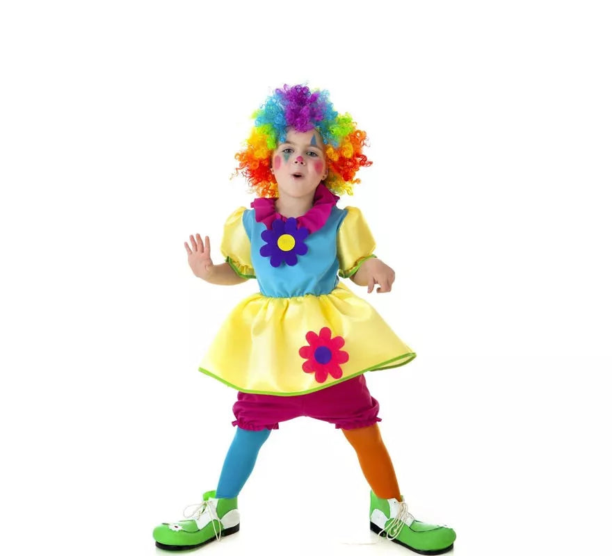 Translation missing: pt-PT.Disfraz de Payasa de Circo para niña