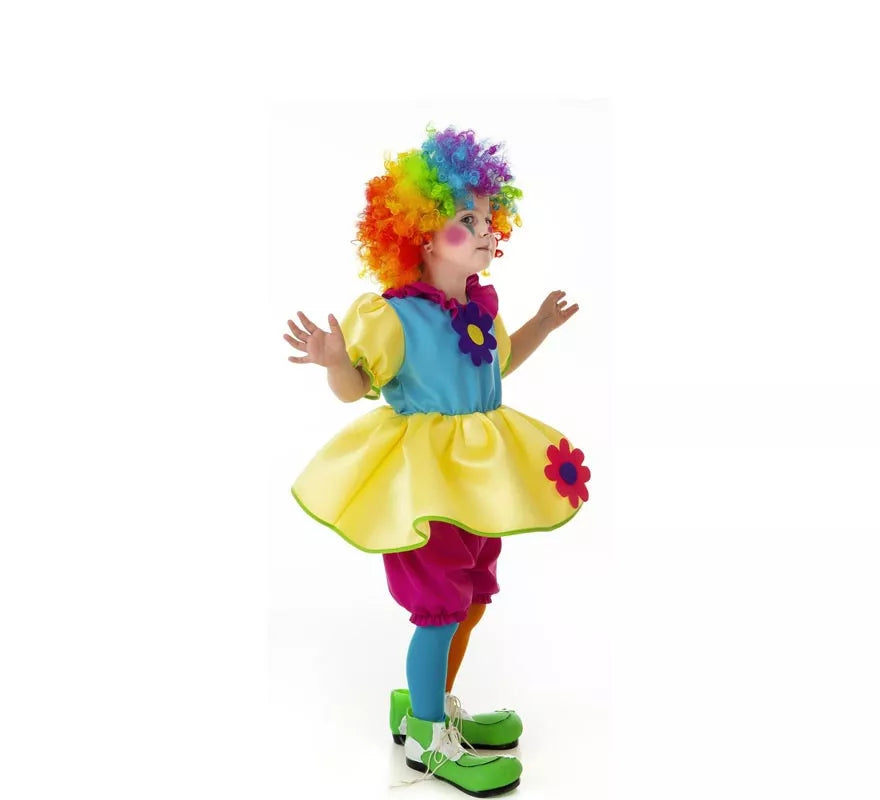 Translation missing: pt-PT.Disfraz de Payasa de Circo para niña