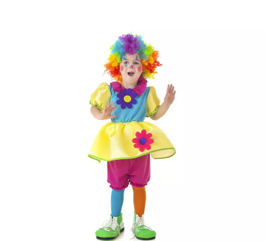 Translation missing: pt-PT.Disfraz de Payasa de Circo para niña