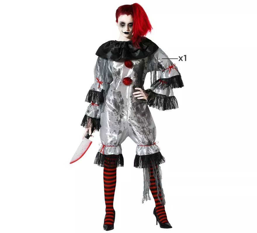 Translation missing: pt-PT.Disfraz Payasa IT - Pennywise para mujer