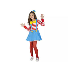 Fato de palhaço para menina