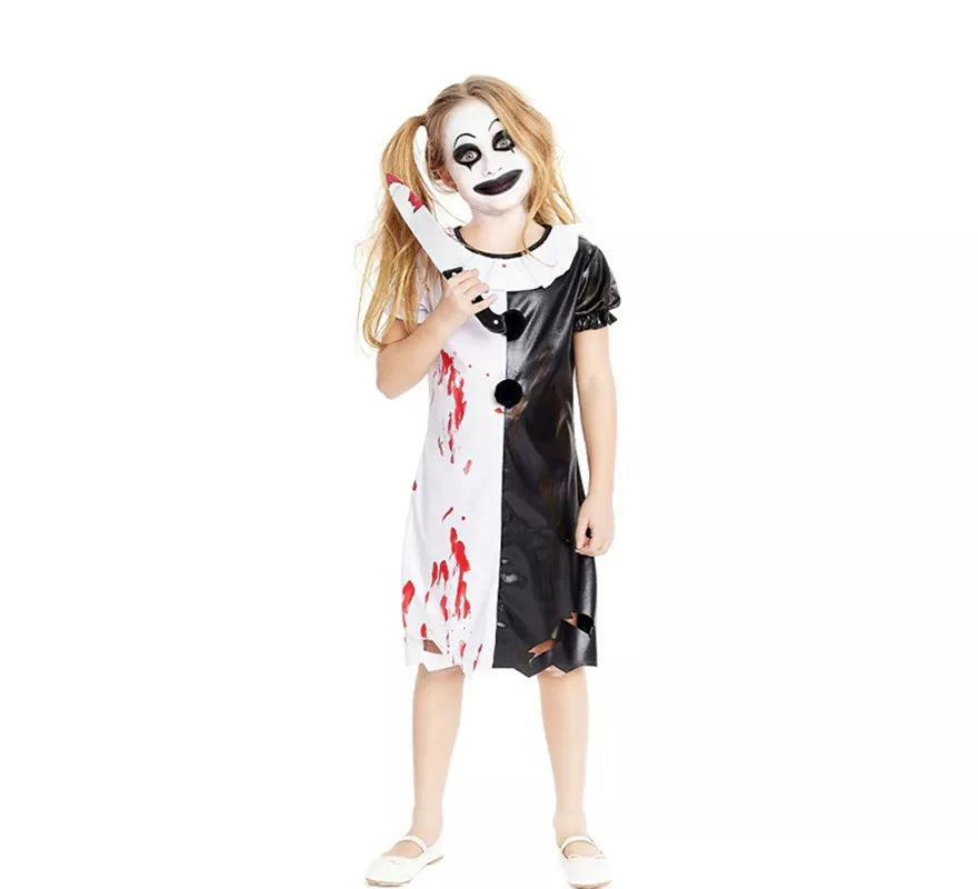 Translation missing: pt-PT.Disfraz de Terrifier para niña y adolescente