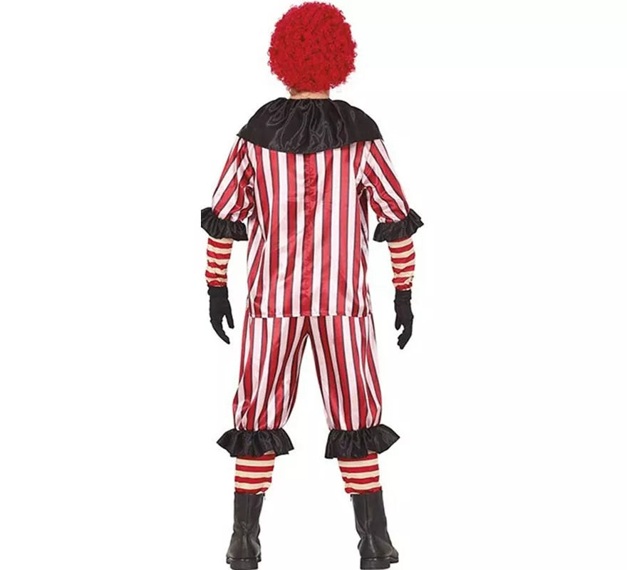 Translation missing: pt-PT.Disfraz de Payaso a Rayas para hombre