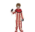 Disfraz de Payaso a Rayas para niño