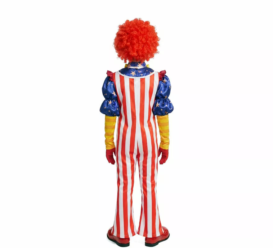 Translation missing: pt-PT.Disfraz de Payaso Americano para niños