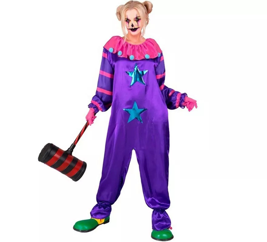 Translation missing: pt-PT.Disfraz de Payaso Asesino del Espacio Exterior para adultos