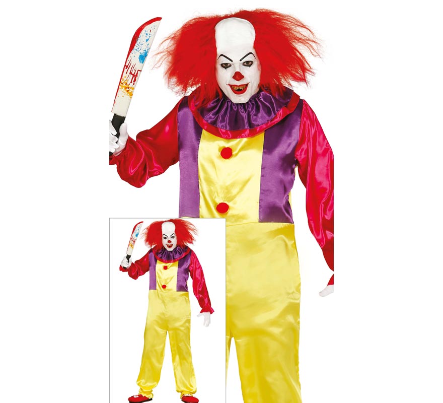 Translation missing: pt-PT.Disfraz de Payaso Asesino para hombre