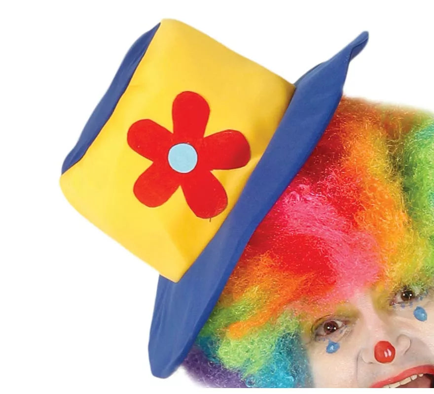 Translation missing: pt-PT.Disfraz de Payaso Azul y Amarillo para hombre