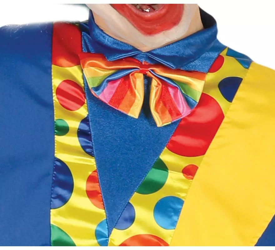 Translation missing: pt-PT.Disfraz de Payaso Azul y Amarillo para hombre