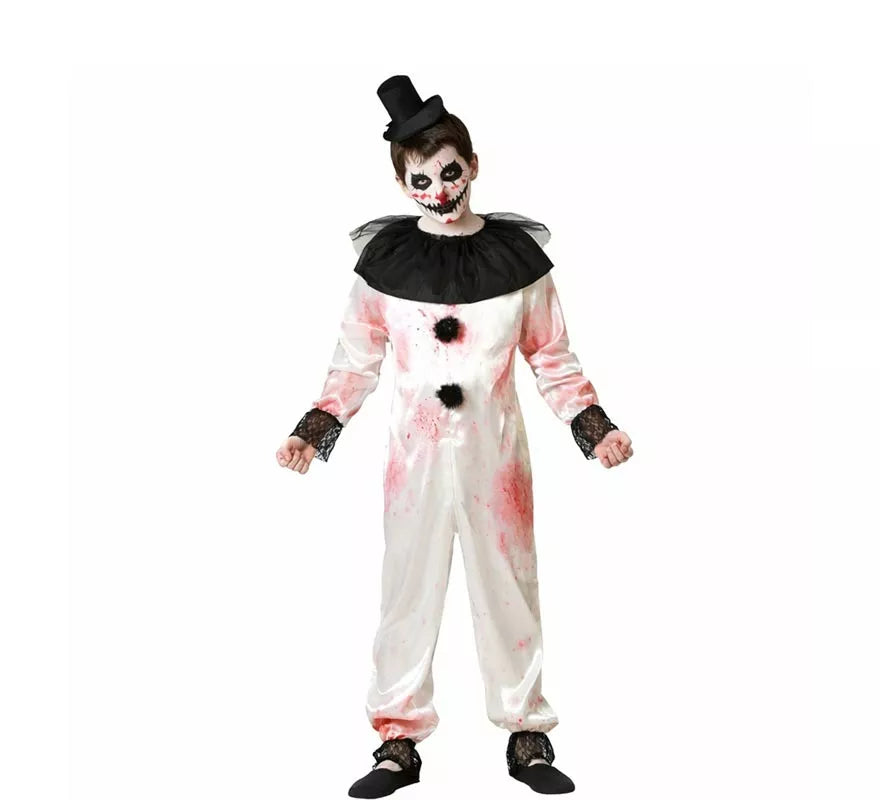 Translation missing: pt-PT.Disfraz de Payaso Blanco para hombre