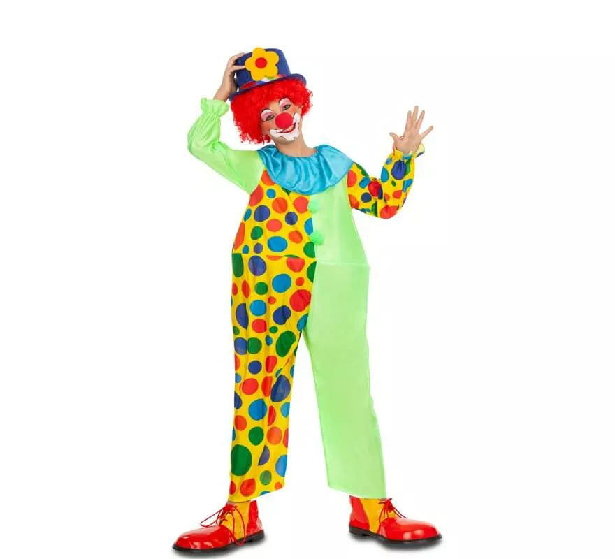 Translation missing: pt-PT.Disfraz de Payaso con Aro para niño