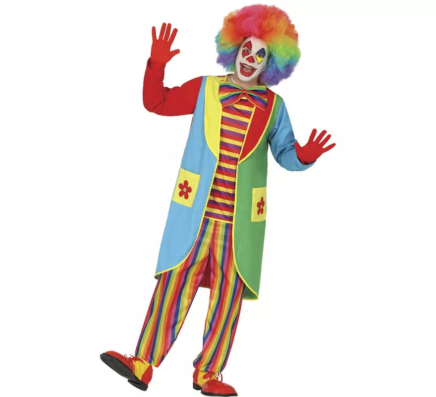 Translation missing: pt-PT.Disfraz de Payaso Flowy para hombre