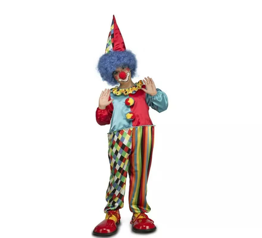 Translation missing: pt-PT.Disfraz de Payaso Gordinflón para niño