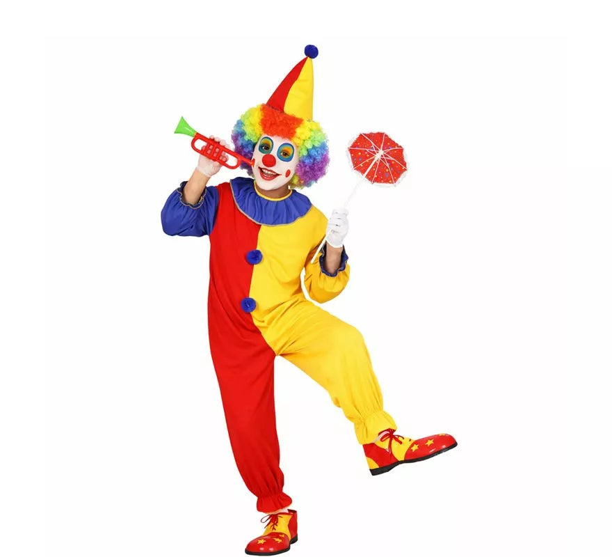 Translation missing: pt-PT.Disfraz de Payaso Gracioso para adulto