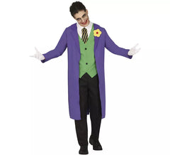 Fato de palhaço Joker para homem