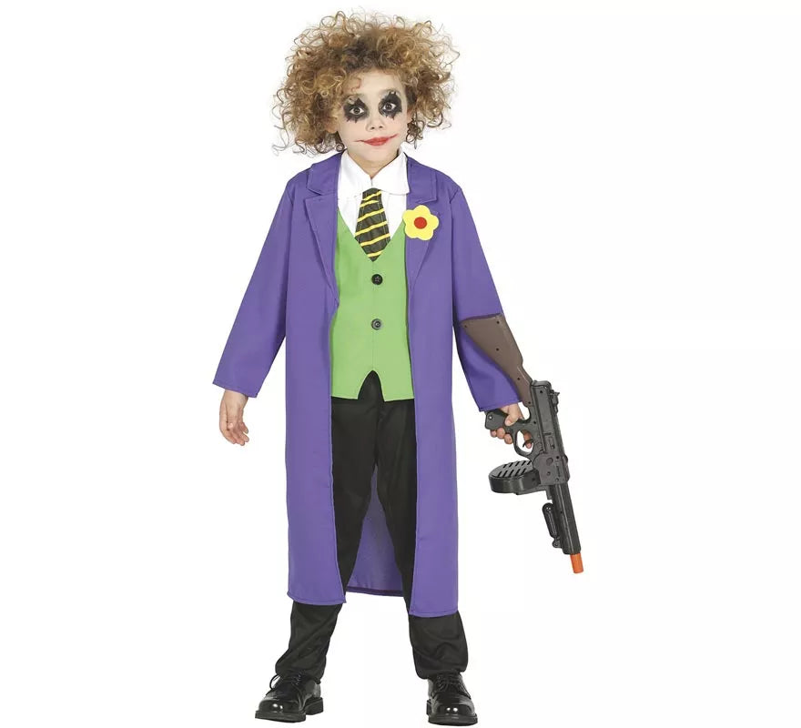 Translation missing: pt-PT.Disfraz de Payaso Joker para niño