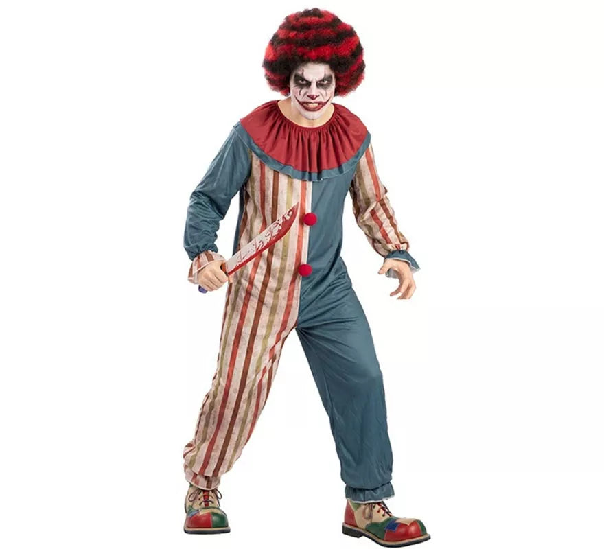 Translation missing: pt-PT.Disfraz de Payaso Macabro Vintage para hombre