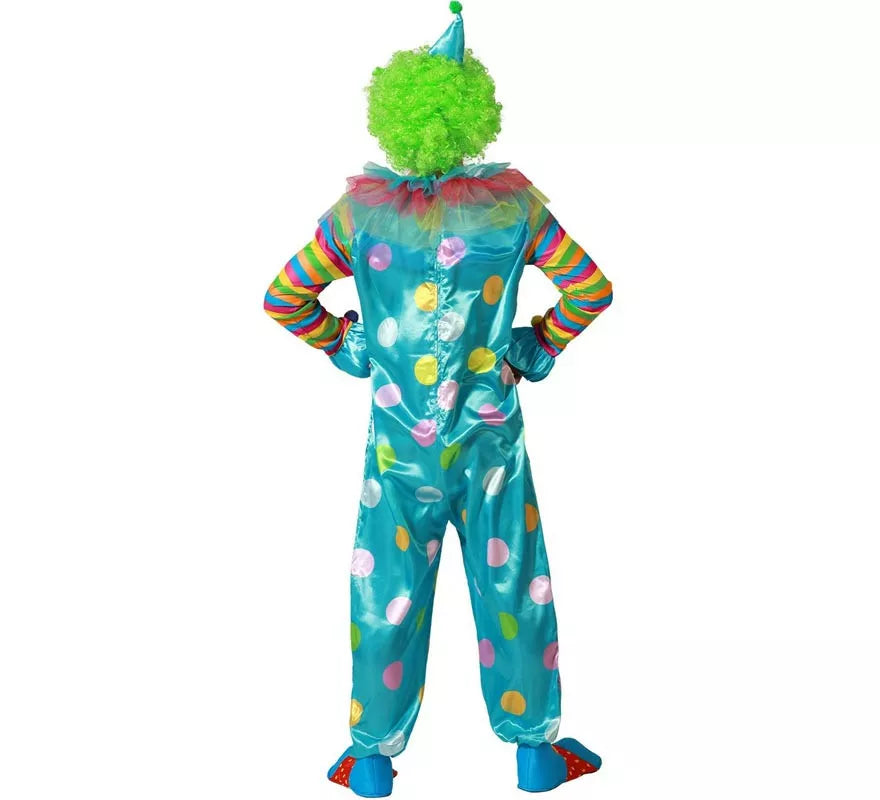 Translation missing: pt-PT.Disfraz de Payaso multicolor para hombre