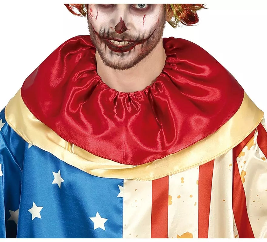 Translation missing: pt-PT.Disfraz de Payaso Patriota Siniestro para hombre