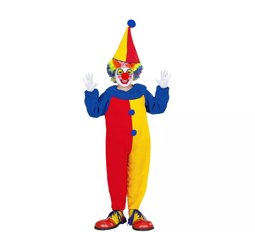 Translation missing: pt-PT.Disfraz de Payaso rojo y amarillo para niños