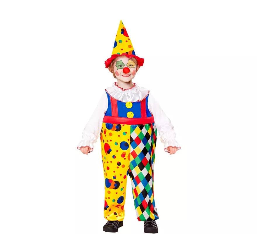 Translation missing: pt-PT.Disfraz de Payaso Rombos para niños