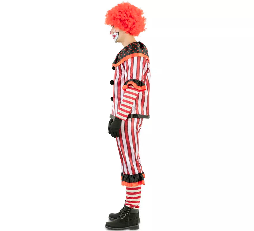 Translation missing: pt-PT.Disfraz de Payaso Sangriento Rojo para hombre