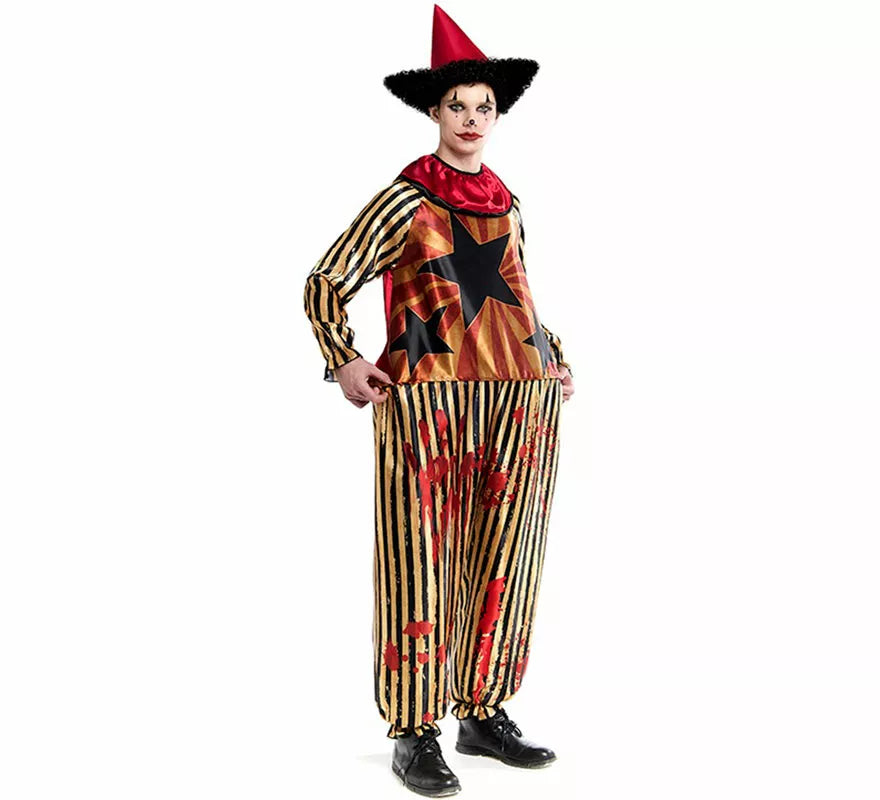 Disfraz de Payaso Tenebroso para hombre
