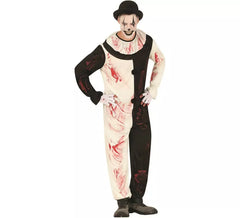 Fato de palhaço Terrifier para homem