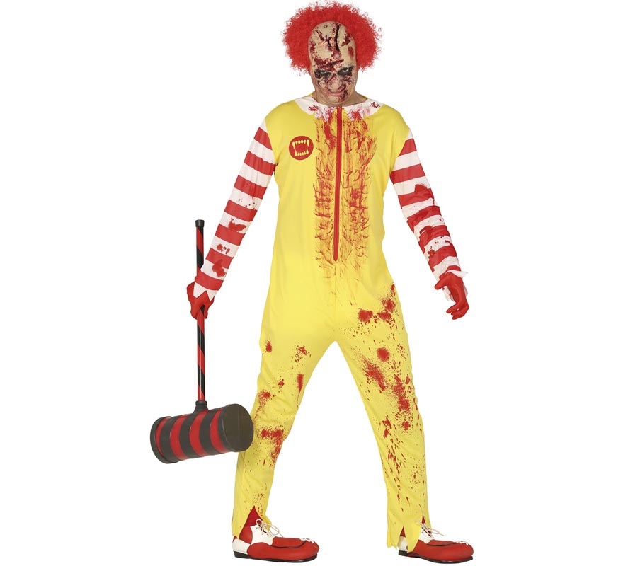 Disfraz de Payaso Zombie para hombre