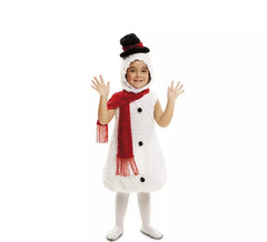 Fato de boneco de neve para crianças