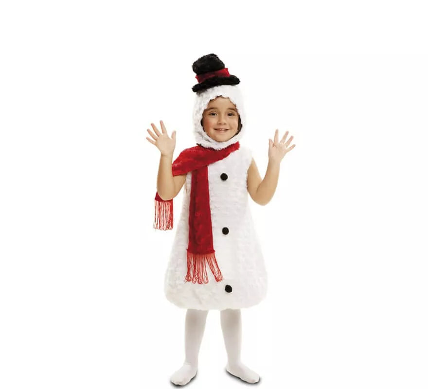 Translation missing: pt-PT.Disfraz de Peluche Muñeco de Nieve para niños