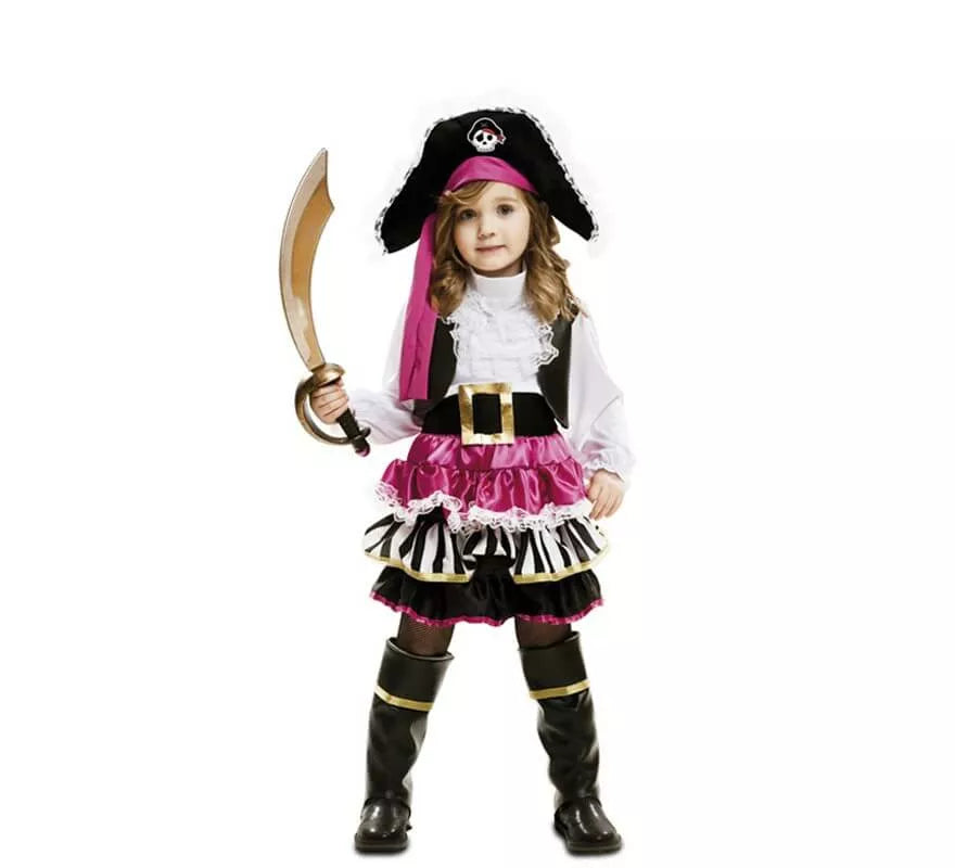 Translation missing: pt-PT.Disfraz de Pequeña Pirata para niña