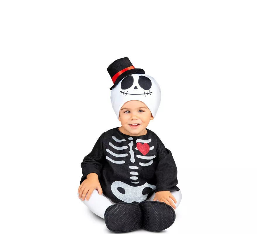Translation missing: pt-PT.Disfraz de Pequeño Esqueleto con corazón para bebé y niños